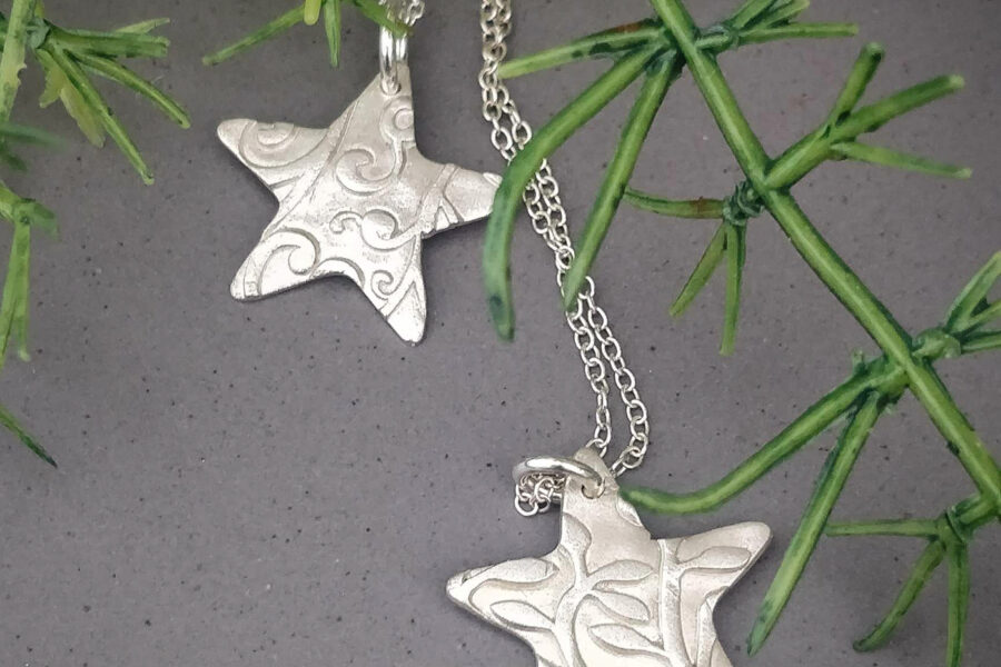 Medium Star Necklace by Magpie Moments Jewellery
