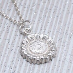 Floral Design on Chain by Magpie Moments Jewellery
