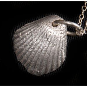 'Handmade Silver Cockle Shell' by Magpie Moments Jewellery