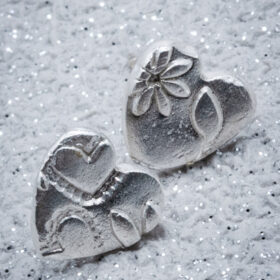 Small Heart Stud Earrings