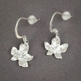 Medium Maple Leaf Ear Rings